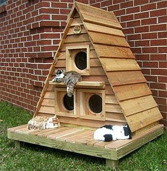 Winter Shelters for Streetcats