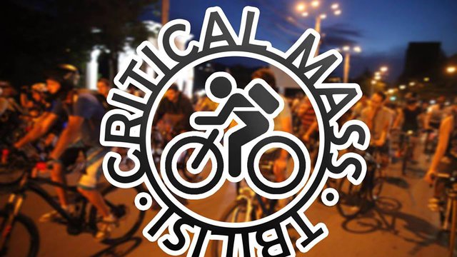 bicycles are ready to take part at "Critical Mass Tbilisi" bicycle event