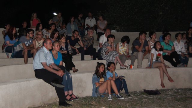 The first day of the Gori Free Film Festival which was held on July 17th. The audience watched Rusudan Pirveli's film "Susa".