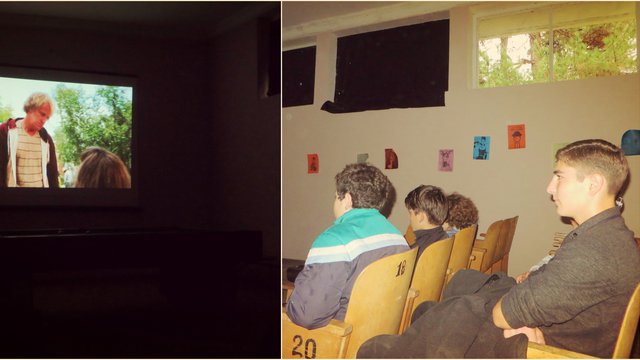 Keti Khatchidze thank for asking :) film shows are going well, people are interested, they like our project. We are showing the different genres of films for audiences of all ages and tastes. We had 9th film show already