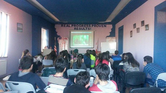 New free screenings series have started this week in Tbilisi and Kutaisi. By Irakli sardanashvili and Maka Katchkachishvili in Tbilisi social bar Kamara and one of the private schools of Kutaisi. Mziuri open air screenings are over but we move in to the social cafe interior from the second part of november with a new concept. As the places there are only 30 the viewer will have to register beforehand for attending the event. 
Ahuahu Foundation is searching for another part of budget for publishing the guide book for Film lovers who want to organize screenings with Free screenings concept.
We already won a little grant for making texts on core films, directors and discussion Technics,