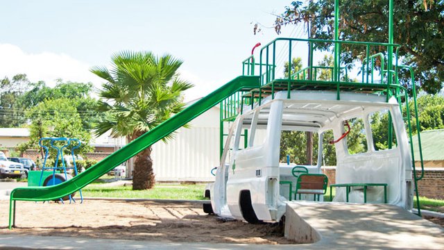 Second-Hand Playground for Special Needs Kids